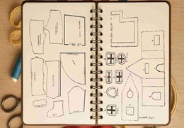 PATRONES  PARA TU CASITA NAVIDEÑA - MANUALIDAD FÁCIL  y BONITA